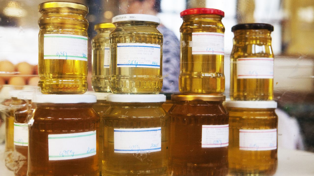 Foto de referencia sobre miel