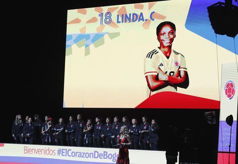 Recibimiento de la Selección Colombia Femenina de Mayores
