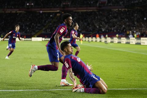 Joao Cancelo fue el héroe del Barcelona en el partido con Celta.