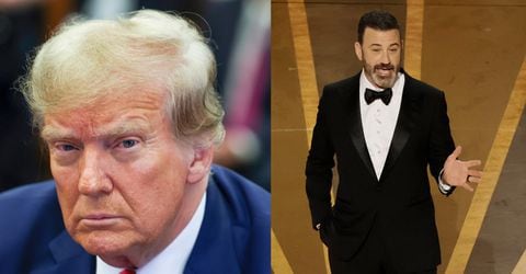 Donald Trump y Jimmy Kimmel