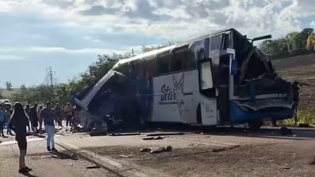 Trágico accidente de tránsito en Brasil