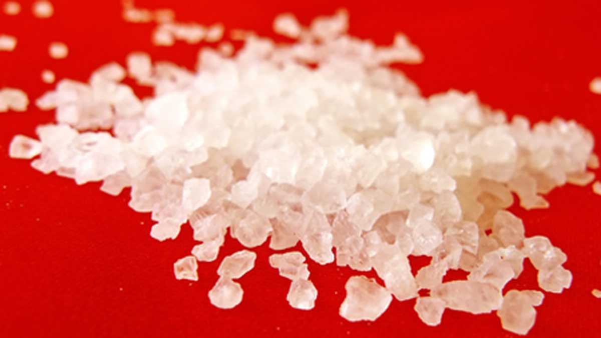 La sal marina tiene menos procesos de refinación que otros tipos. 