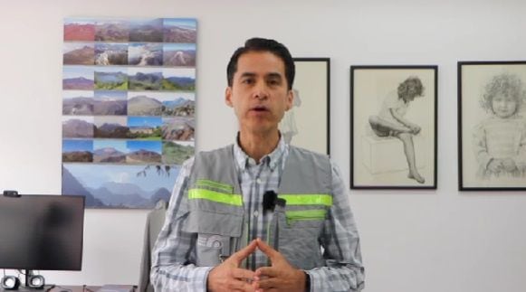 John Makario Londoño, director técnico de Geoamenazas del Servicio Geológico Colombiano.