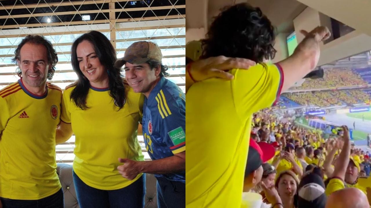Los hinchas de la Selección Colombia mostraron su cariño a Federico Gutiérrez.