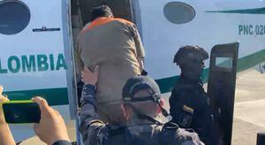 Digno Palomino salió en un avión de la Policía hacia Boyacá
