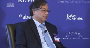 Presidente Gustavo Petro en el foro ‘Latinoamérica, Estados Unidos y España en la Economía Global’