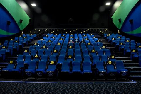 Reapertura salas de Cine Colombia Portal 80