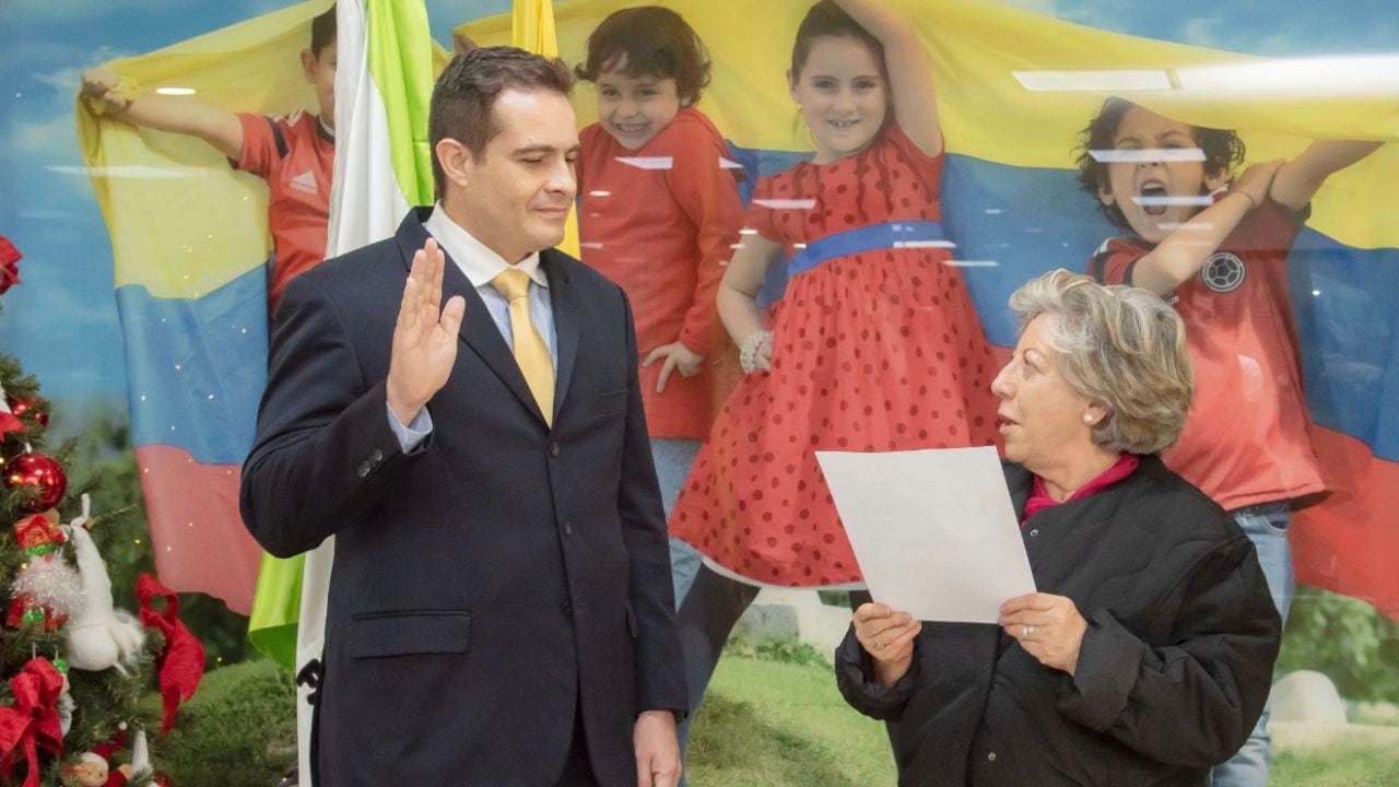 Nuevo director de Primera Infancia en el Instituto Colombiano de Bienestar Familiar (ICBF), Álvaro Manuel González Hollman.