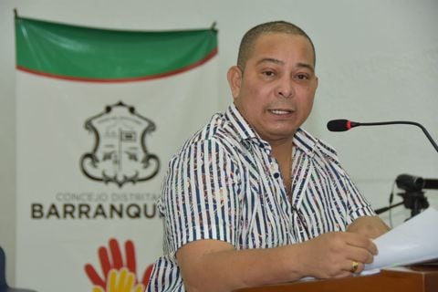 Juan Ospino, presidente del Concejo distrital de Barranquilla arremetió contra autoridades por casos de extorsión.