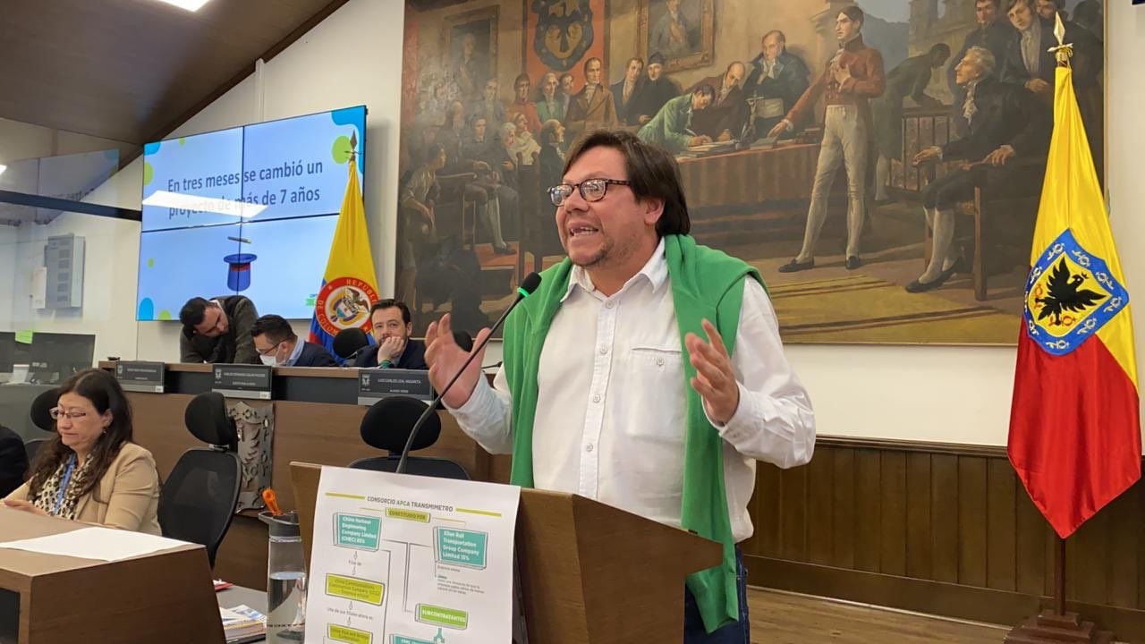 Concejal Diego Cancino propone un candidato único de un frente amplio entre el Pacto Histórico y la Alianza Verde