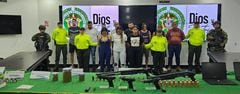 Esta es la banda de Los Pepes Mafiosos que fue capturada por la Policía de Barranquilla.