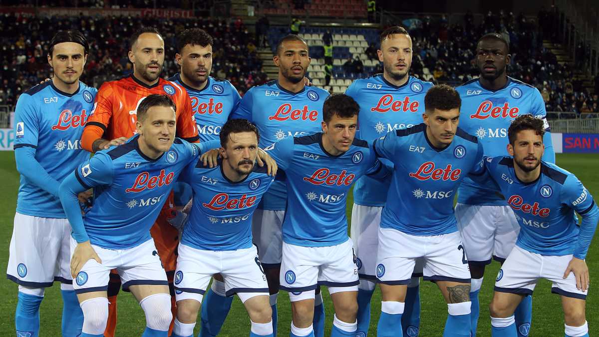 Napoli viene de empatar frente a Cagliari en la Serie A