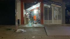 Fuerte explosión en la calle de los talleres en San José del Guaviare. Un artefacto explosivo estalló en un reconocido almacén.