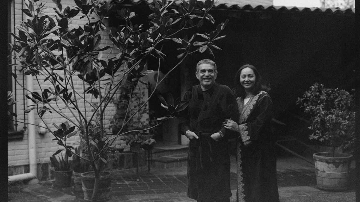 Mercedes Barcha Pardo y Gabriel García Márquez
12 de octubre de 1982, la mañana en que se anunció el premio Nobel.