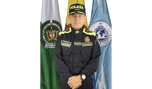 Mayor general Henry Sanabria, director de la Policía.