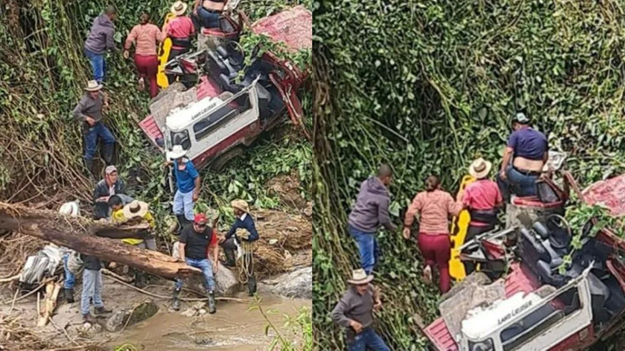 Fuerte accidente en el Tolima deja siete personas heridas.