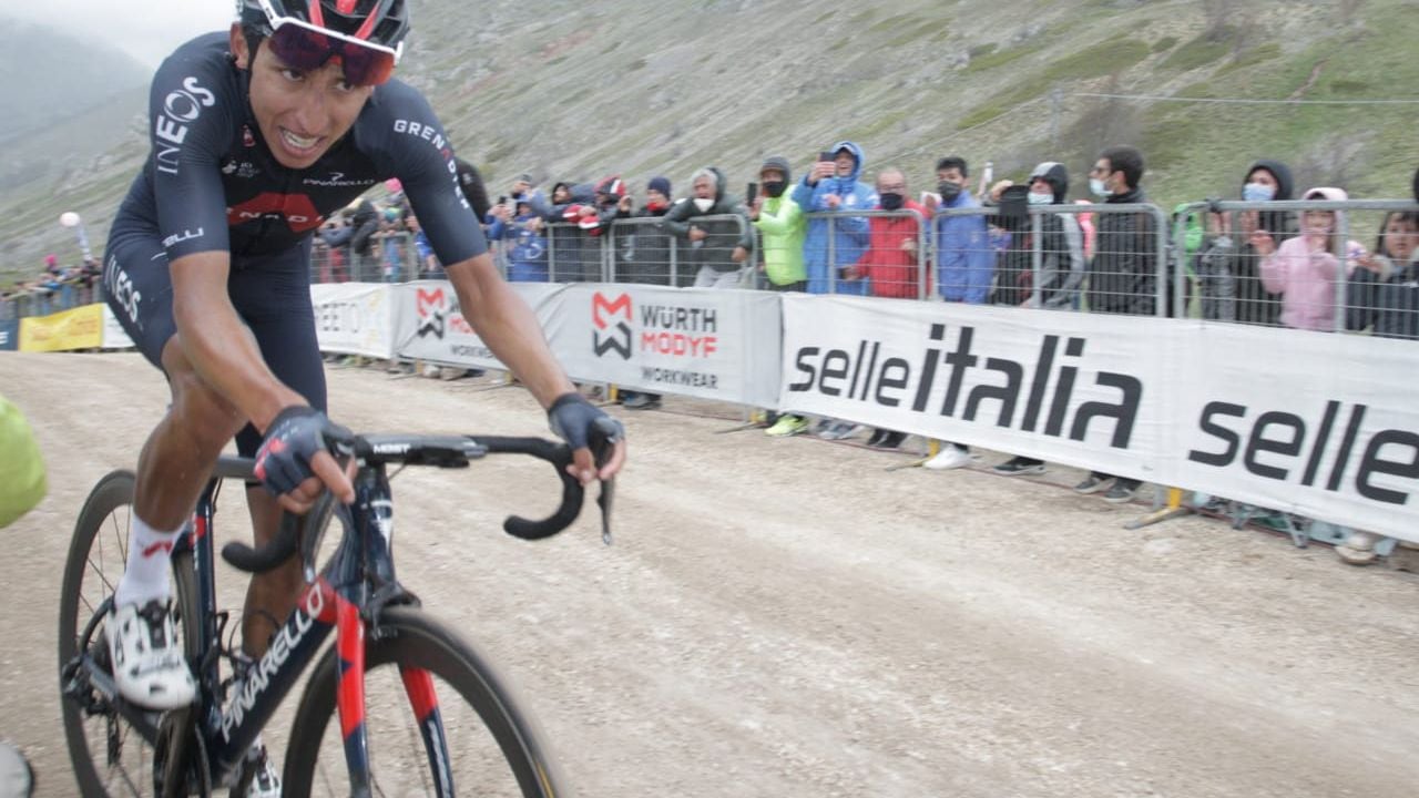 Egan Bernal, ataque etapa 9, Giro de Italia 2021