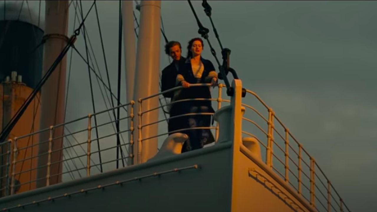 Escena del Titanic