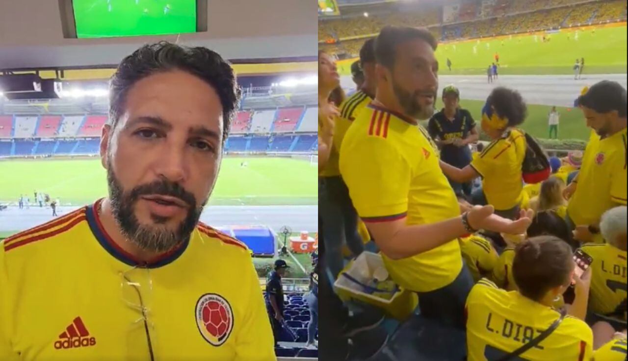 Tras ser insultado en presencia de su familia durante el partido de la Selección Colombia en el Metropolitano, Agmeth Escaf hizo un llamado a la tolerancia para que la violencia política no trascienda a este tipo de escenarios.