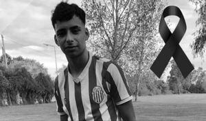 El jóven futbolista Lucas González murió en Argentina