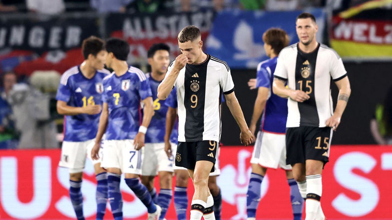Alemania cayó goleado 1-4 frente a Japón.