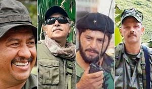 Gentil Duarte, Jesús Santrich, Romaña y El Paisa cayeron en territorio venezolano