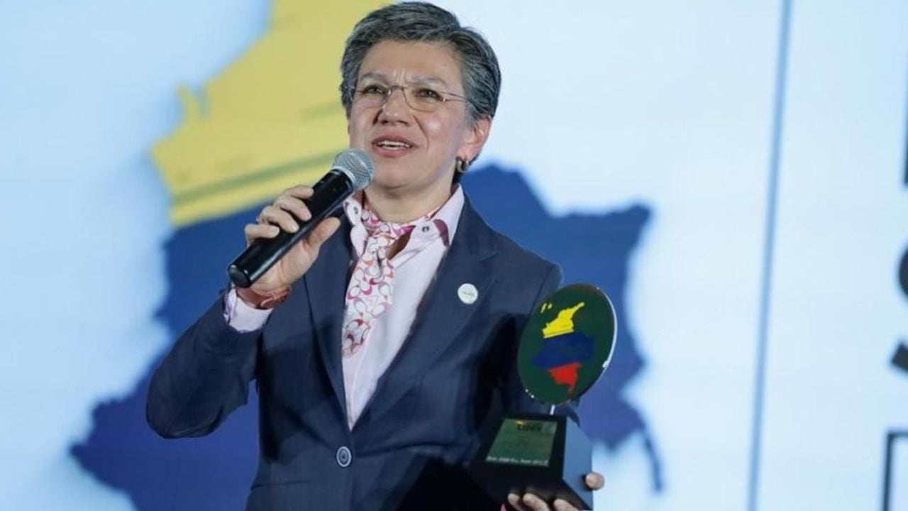 La alcaldesa, Claudia López, dedicó este premio a los capitalinos que sufrieron el impacto de la pandemia y a los sectores que aportan para reducir el hambre en la ciudad.