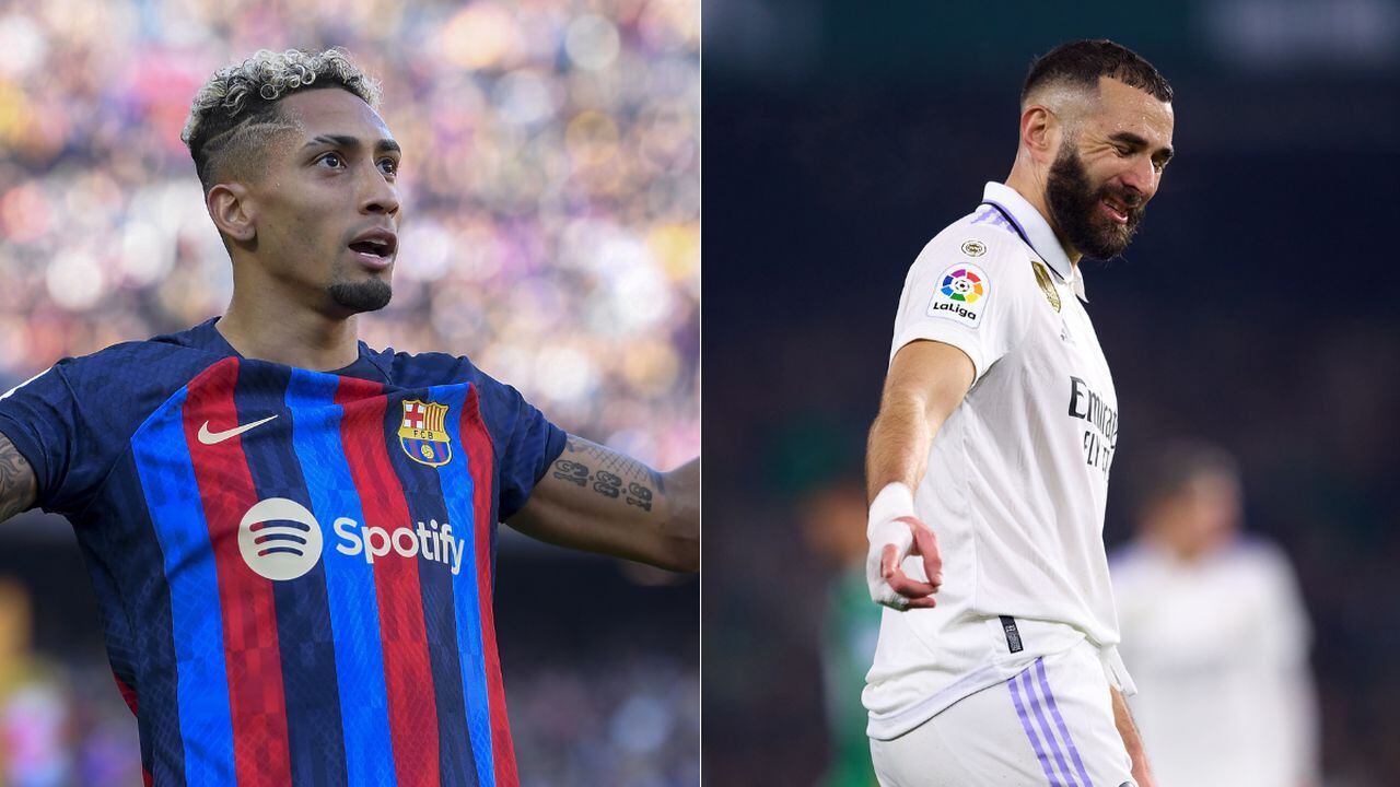 Barcelona y Real Madrid luchan por la punta en España.