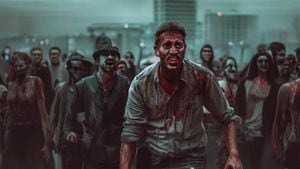 ¿Cómo se vería una invasión zombie? La inteligencia artificial lo reveló