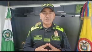 Coronel Wilson Javier Parada Gonzalez, Subcomandante Policía Metropolitana de Cartagena, en medio de las declaraciones que desmienten el ataque.