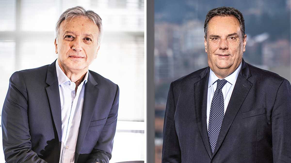   Gonzalo Pérez, presidente de Grupo Sura, y Jorge Mario Velásquez, presidente de Grupo Argos, citaron a asambleas extraordinarias en los próximos días.