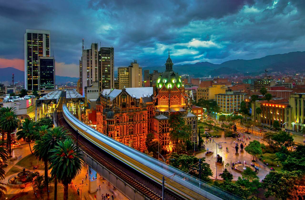 El metro de Medellín
