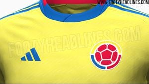 Esta es la camiseta que utilizaría Colombia en la Copa América 2024.