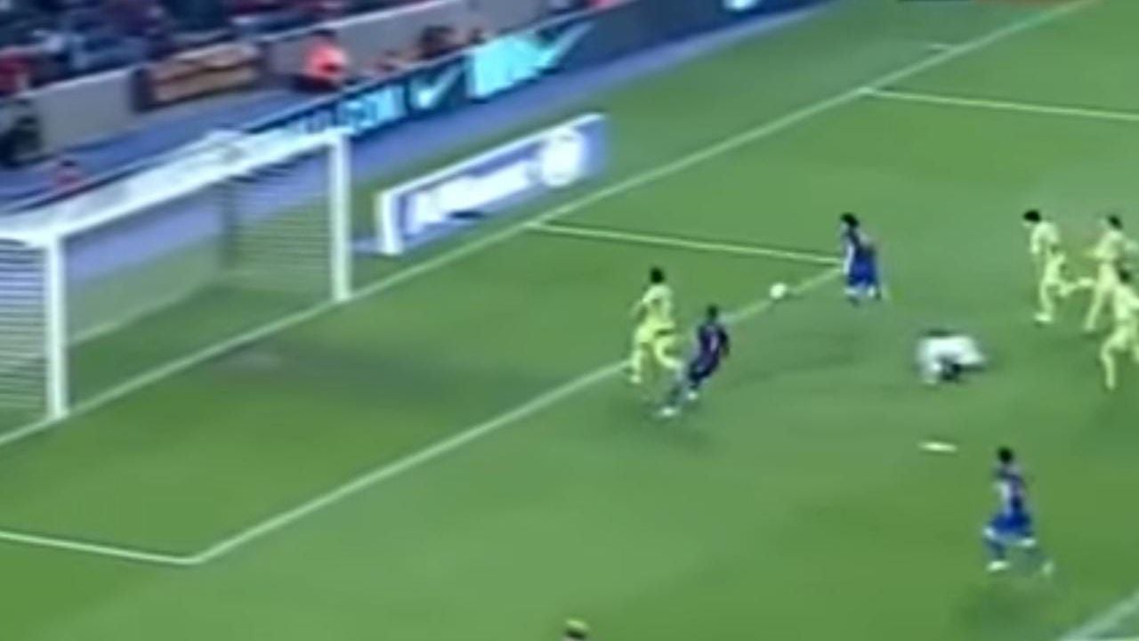 Gol de Messi a lo Maradona ante el Getafe.