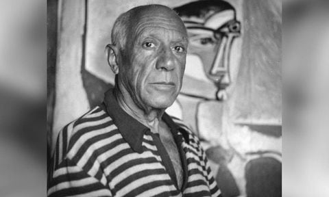 Expertos analizan obra inédita de Pablo Picasso.