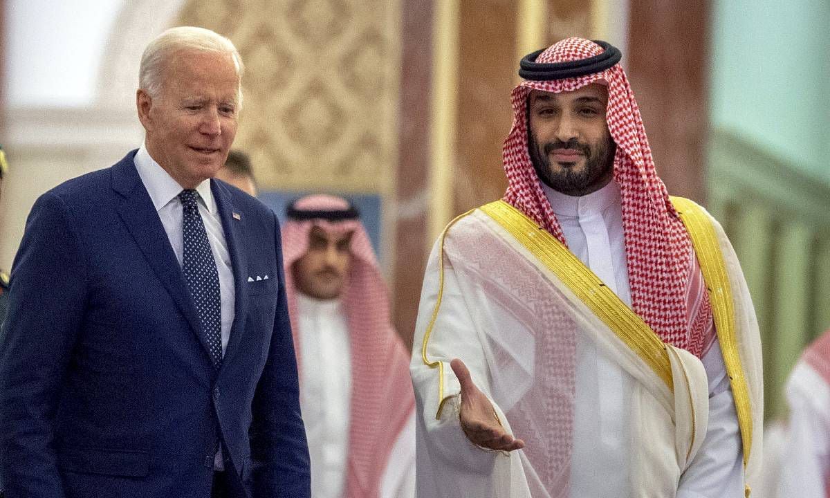 Una de las reuniones más importantes sostenidas por Biden durante su periplo por Oriente Medio fue su encuentro con los líderes de Arabia Saudita.