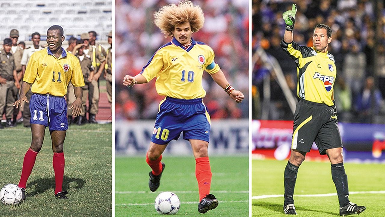     Los jugadores más emblemáticos de la historia del fútbol colombiano se volvieron a alinear, como en los viejos tiempos, para jugársela en los tribunales. Reclaman por el uso de su imagen sin autorización.