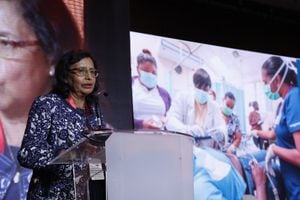 Gina Tambini, representante para Colombia de la Organización Panamericana de la Salud