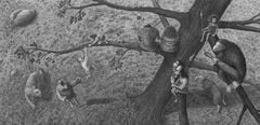 En ‘¡Ugh! Un relato del Pleistoceno’, uno de los libros destacados por la Lista Arcadia 2022, el ilustrador Rafael Yockteng y el escritor Jairo Buitrago ofrecen un viaje épico de nómadas prehistóricos lleno de gestas de supervivencia que, como la vida misma, tenían que narrarse.