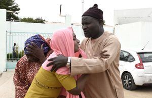 En medio de un incendio, 11 recién nacidos perdieron la vida, en un hospital de Senegal. (Photo by SEYLLOU / AFP)