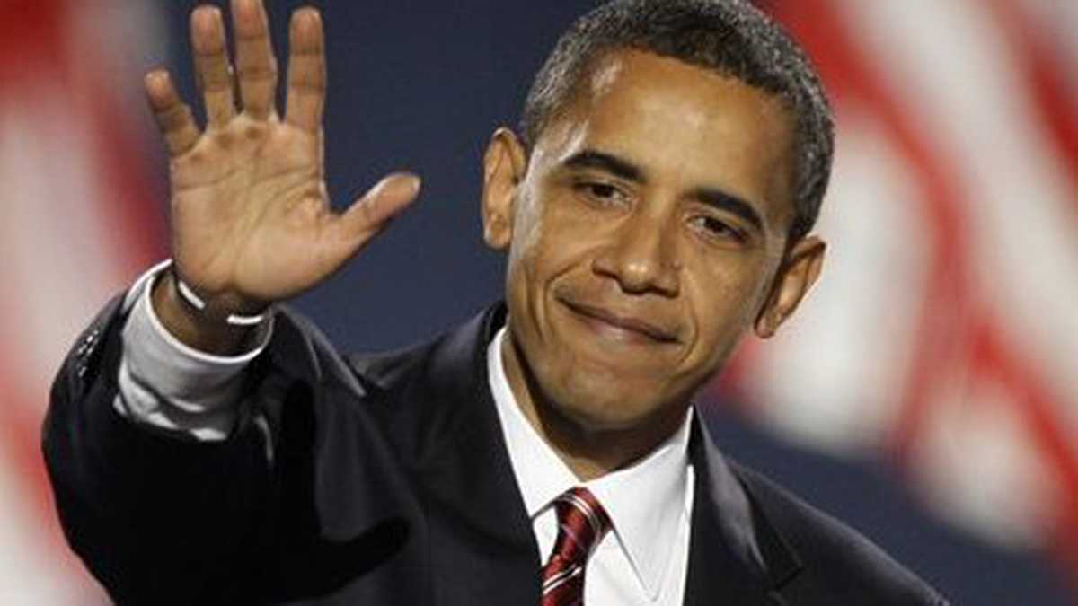 El presidente electo Barack Obama aceptó su elección en un discurso en Grant Park en Chicago