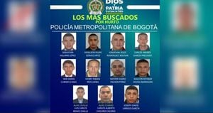 Este es uno de los carteles de los más buscados por hurto en Bogotá. La Policía anunció un plan de recompensas.