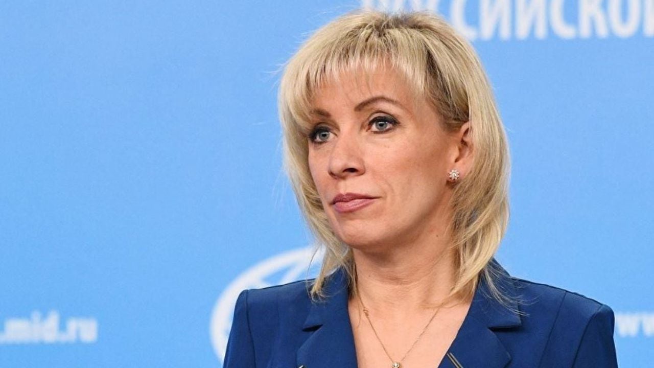 Portavoz Ministerio de Exteriores ruso, María Zajárova
TWITTER
(Foto de ARCHIVO)
25/4/2019