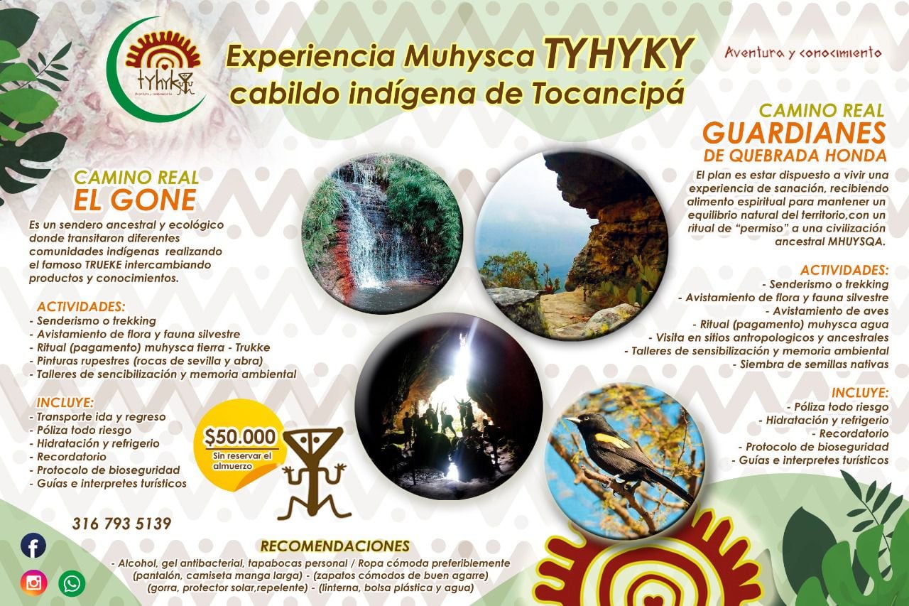Tyhyky, una operadora turística y agencia de viajes que busca recuperar la memoria histórica de la comunidad muisca de Tocancipá.