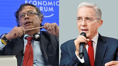 El presidente Gustavo Petro le respondió un trino al expresidente Álvaro Uribe.