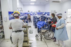 Hospital Universitario del Valle, Urgencias covid 19 Unidad de cuidado intensivoFoto Daniel Jaramillo