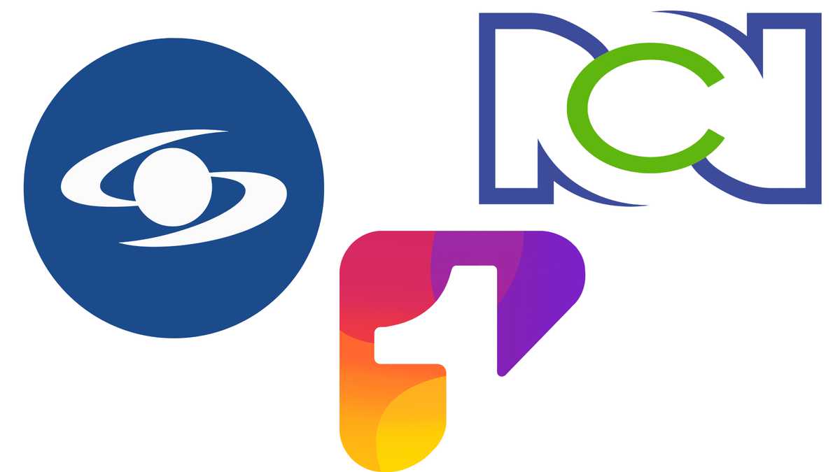 Los tres canales privados de Colombia.