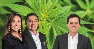 Katherine Miranda y Gustavo Bolívar son los autores del proyecto. En 2015, Juan Manuel Galán logró la aprobación del cannabis medicinal.