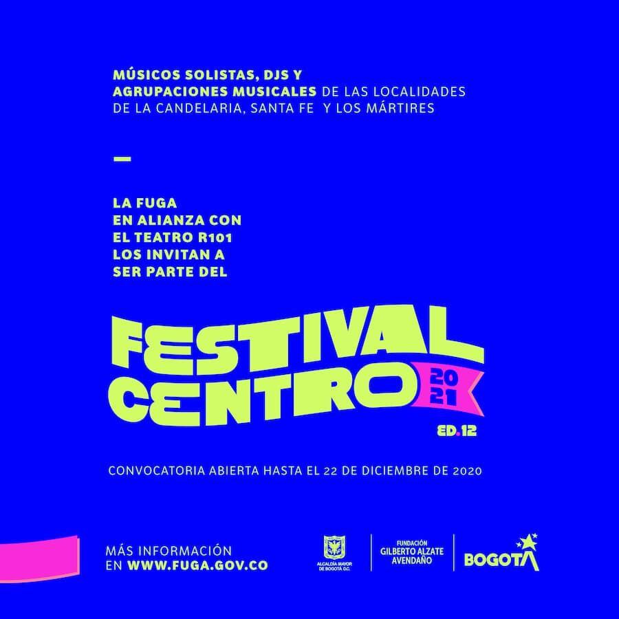Afiche Festival Centro