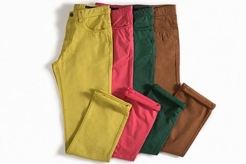 pantalones de colores